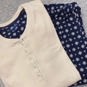 LL Bean Cozy pajamas